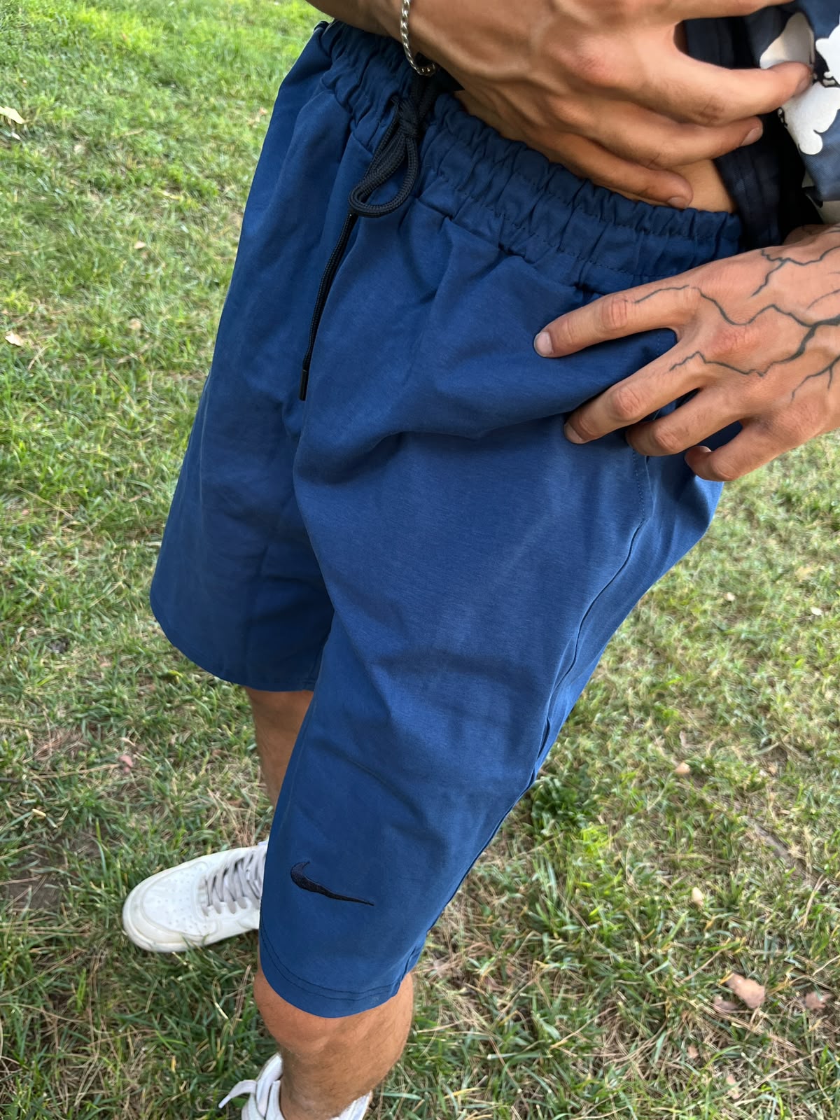 Navy Premium Şort