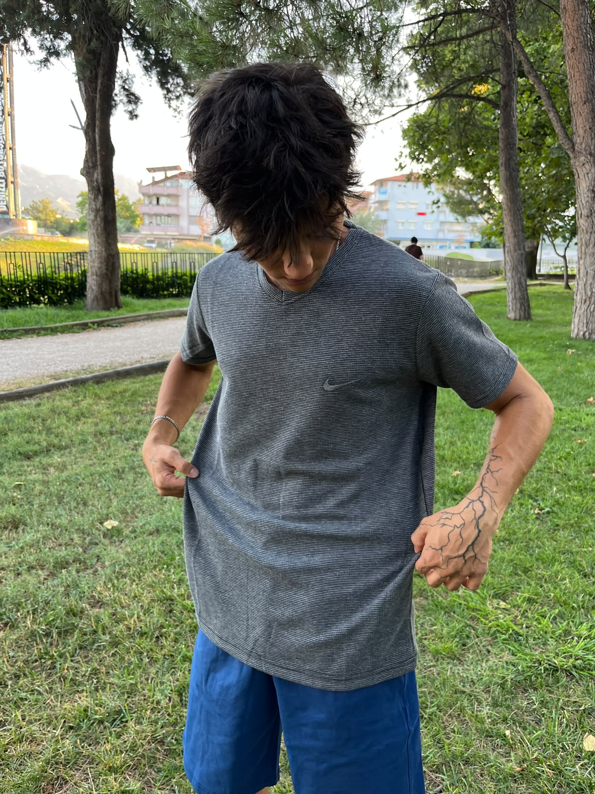 Anthracite Premium Oversize T-Shirt