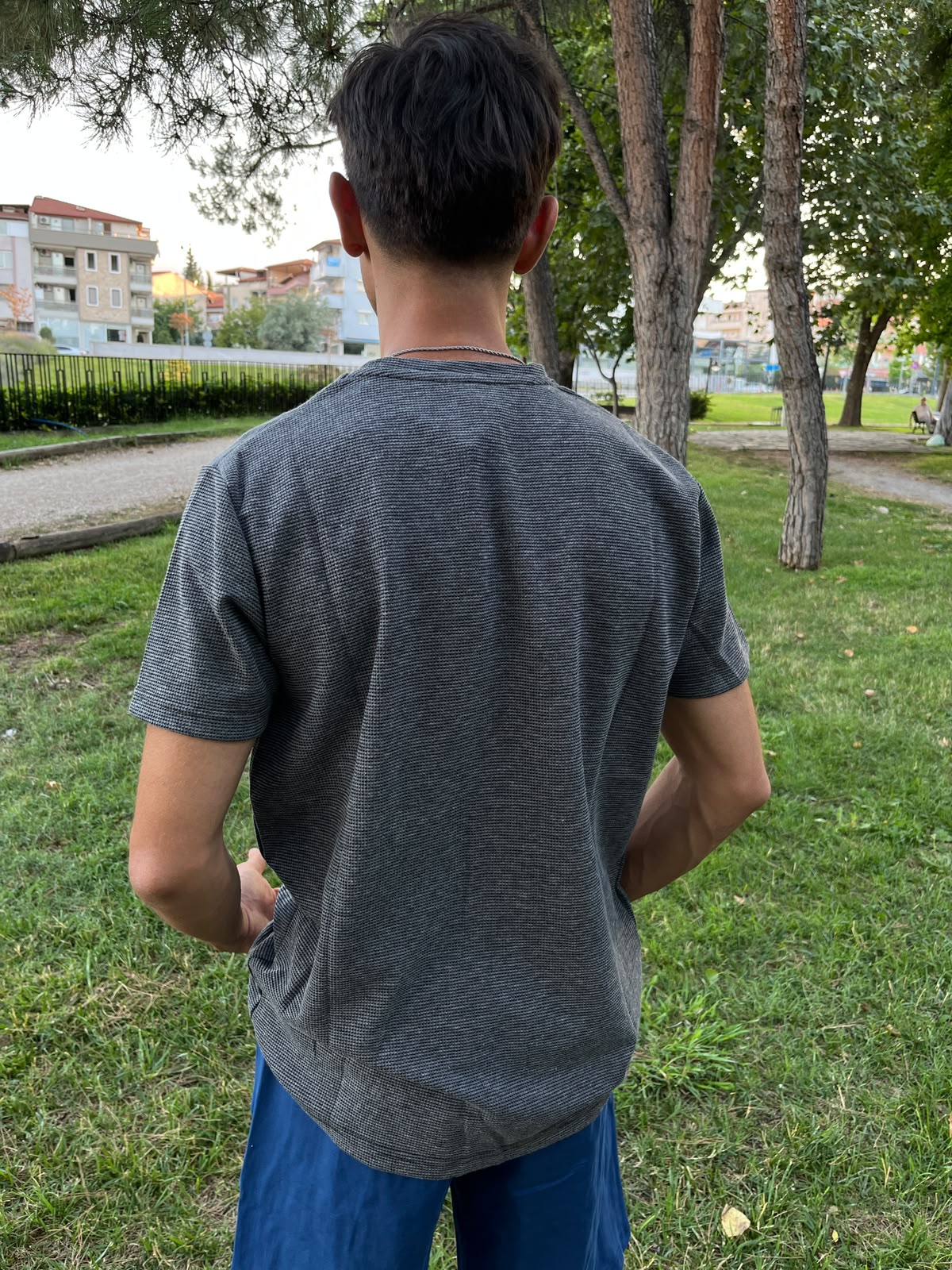 Anthracite Premium Oversize T-Shirt