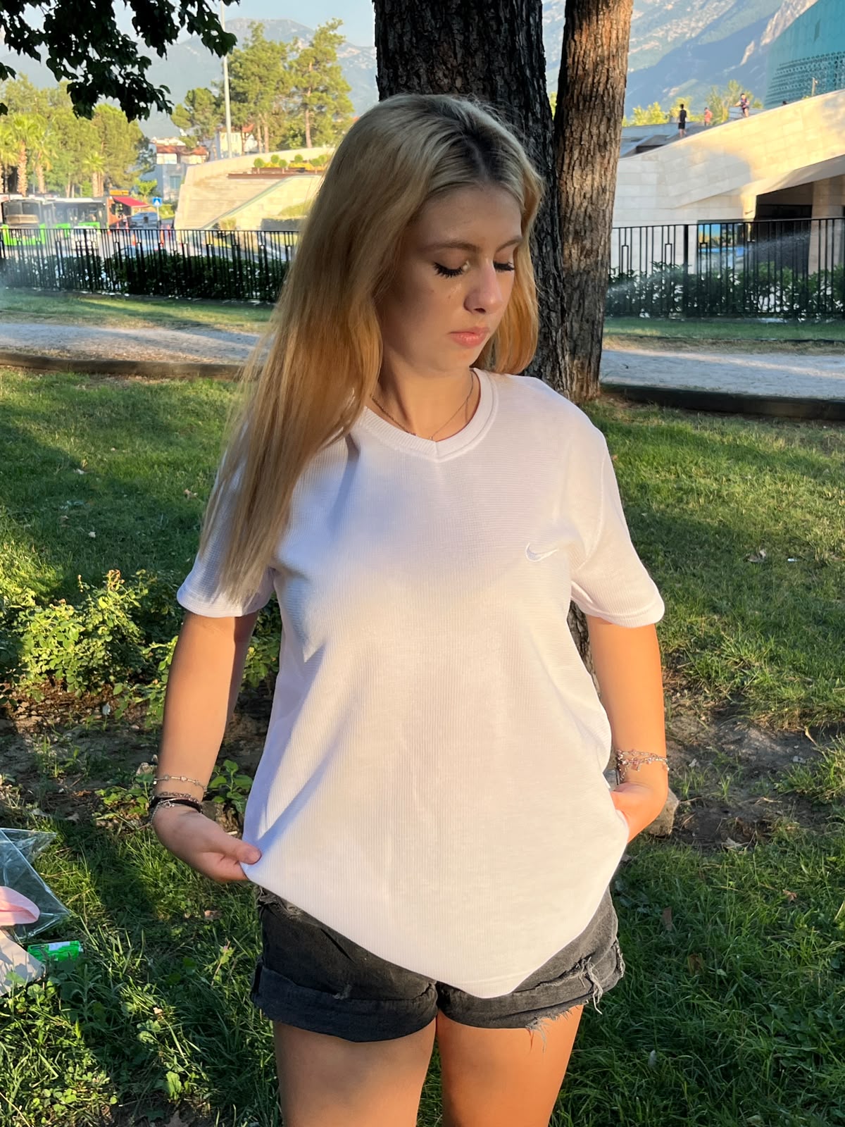 Nike Waffle White Premium T-Shirt