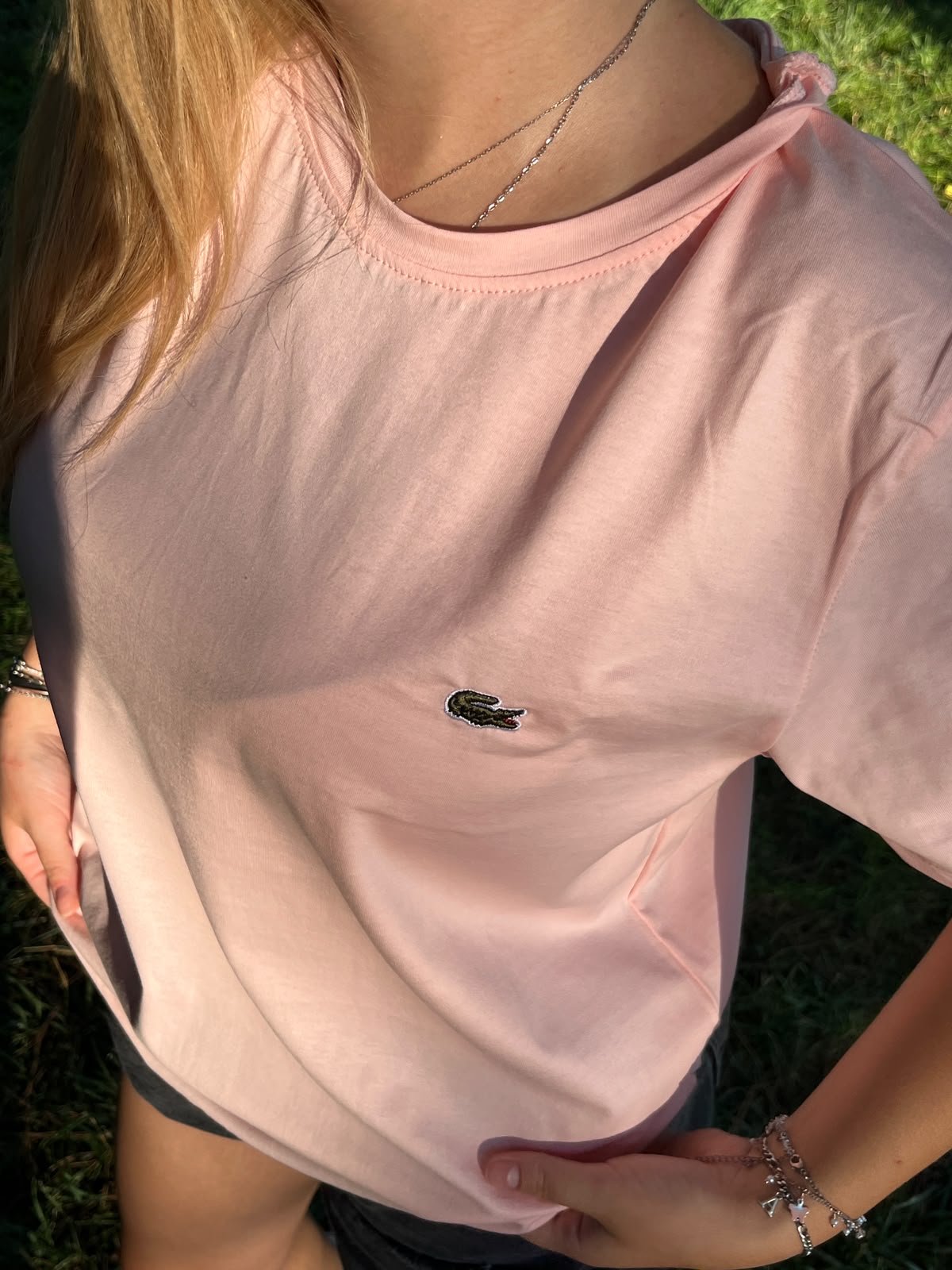 Soft Pink Classic Logo T-Shirt