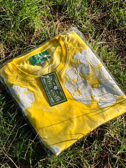 Sunshine Yellow 3D Floral T-Shirt