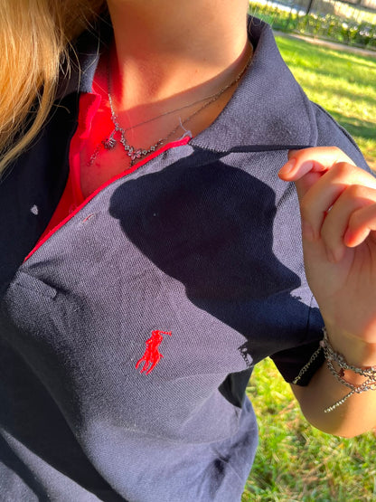 Classic Contrast Polo T-Shirt
