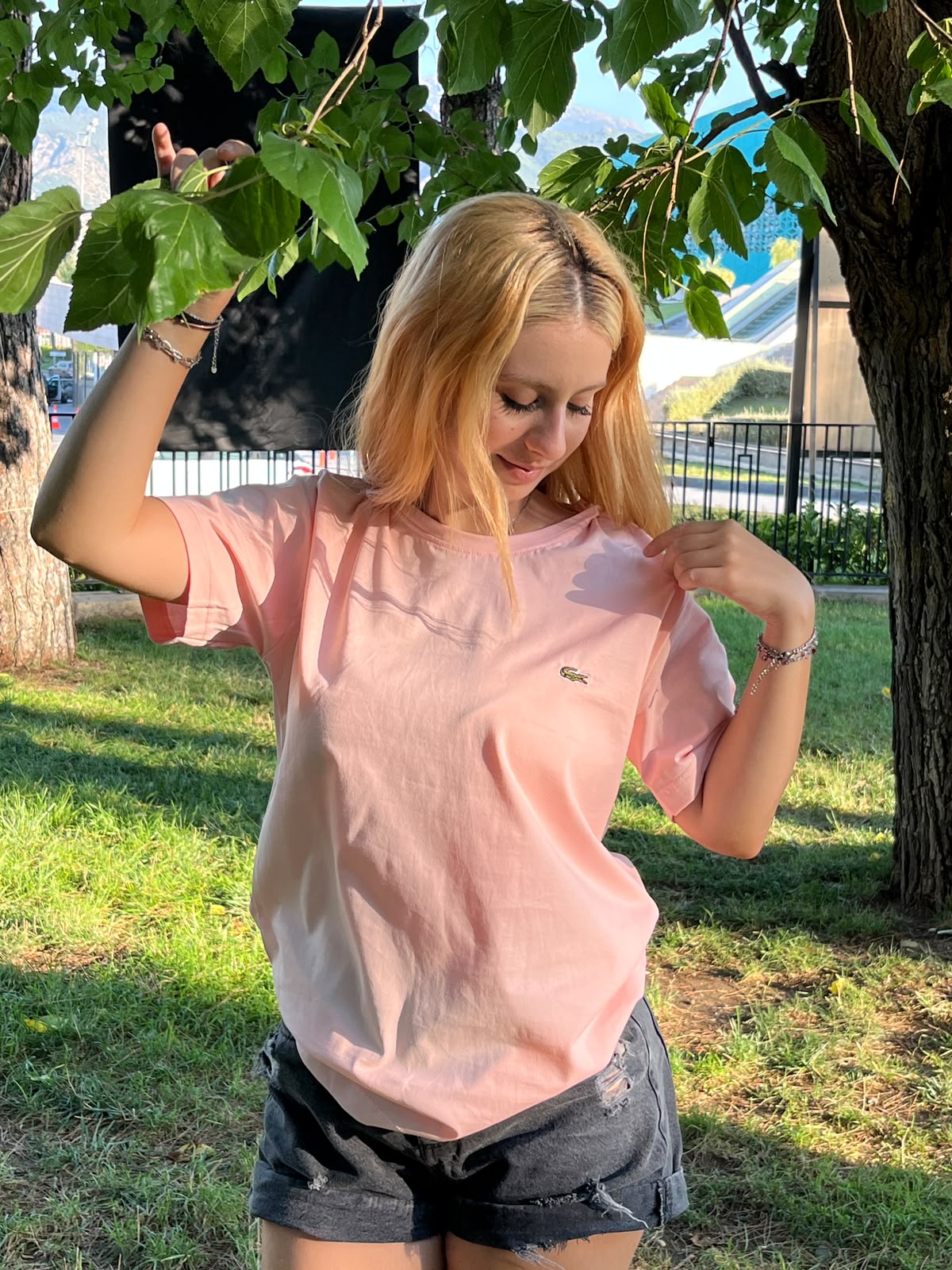 Baby Pink Classic Logo T-Shirt