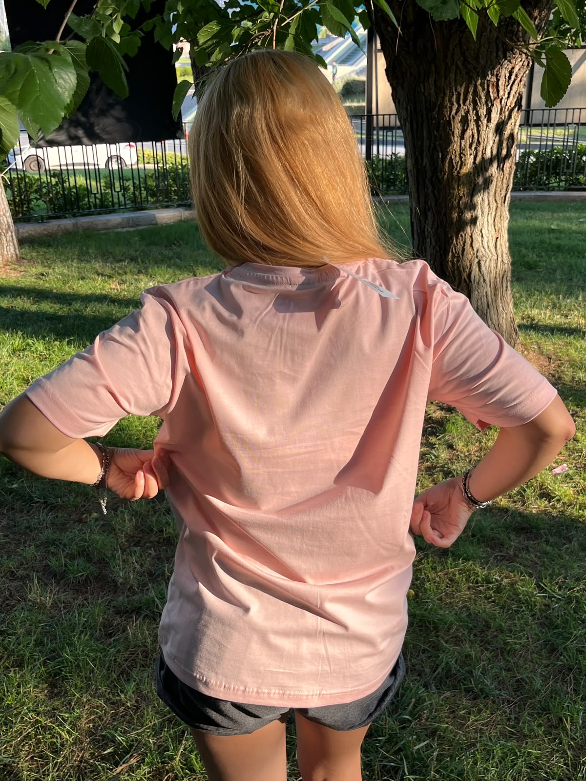 Baby Pink Classic Logo T-Shirt